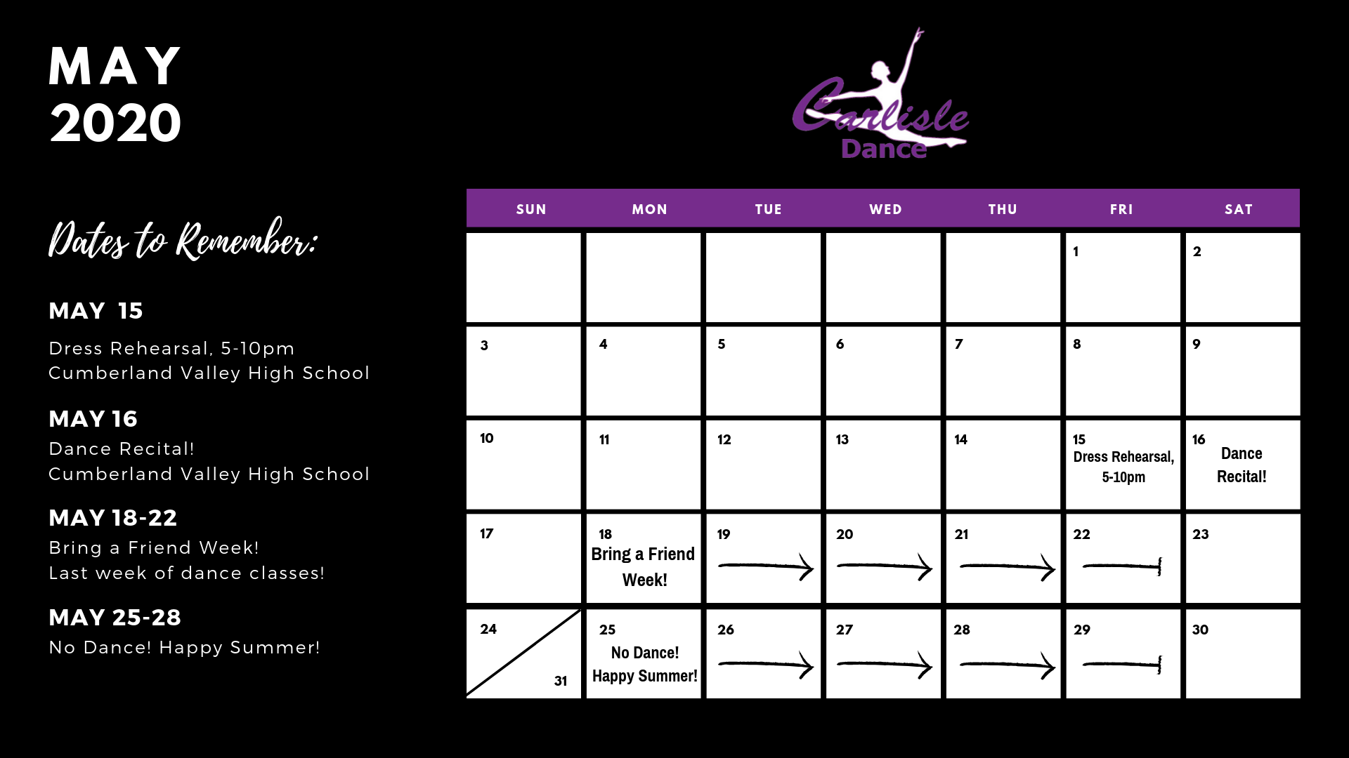 Carlisle Dance_Calendar_2019 Carlisle Dance_Calendar_2019