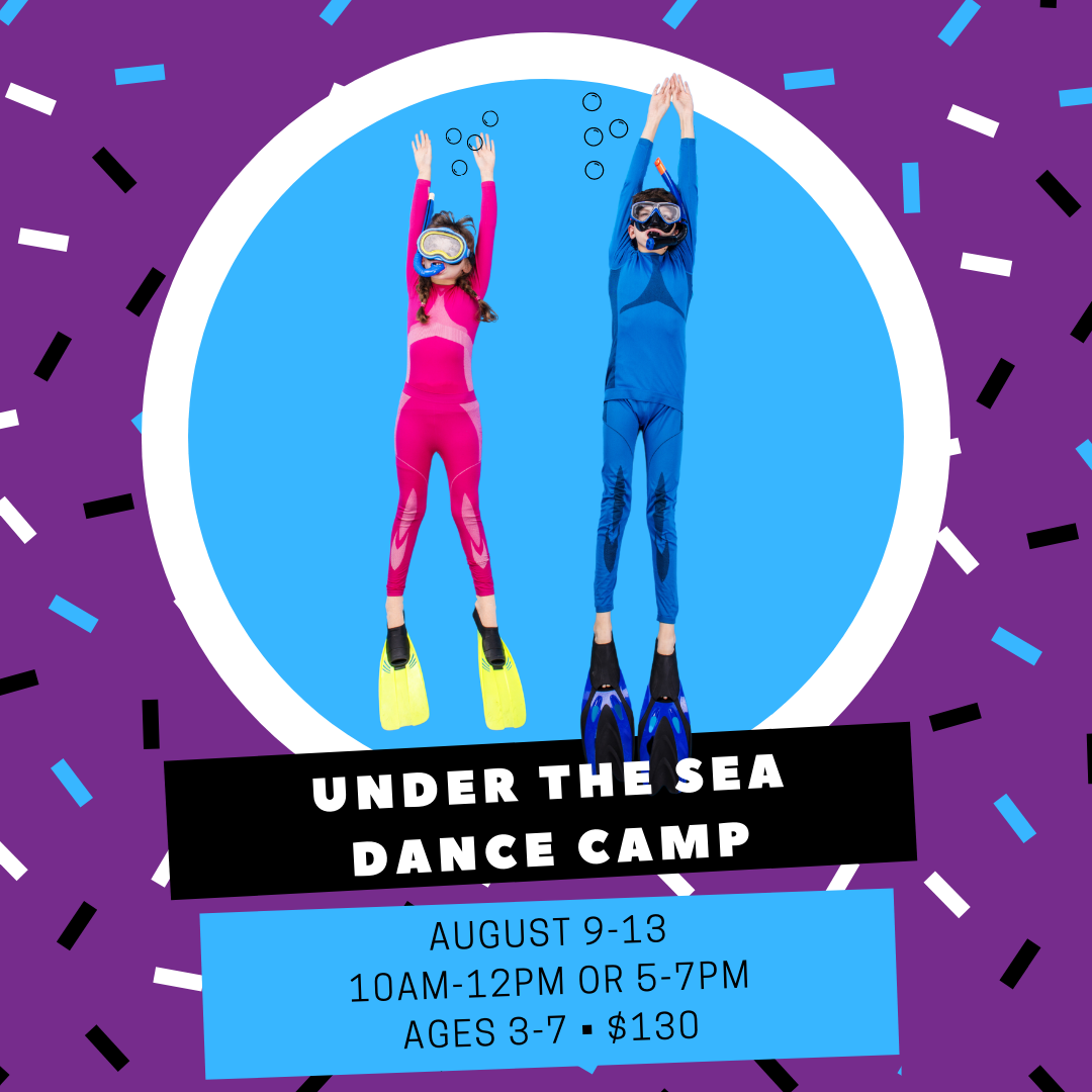 5 Meet us by the ocean as we discover all that it has to offer. Through movement the dancers will explore the ocean and all of its creatures. Join us as we ride waves, build sandcastles, and explore the joys of a great beach trip!